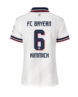Billige Fotballdrakt Bayern Munich Joshua Kimmich #6 Replika Bortedrakt Dame 2026-27 Kortermet